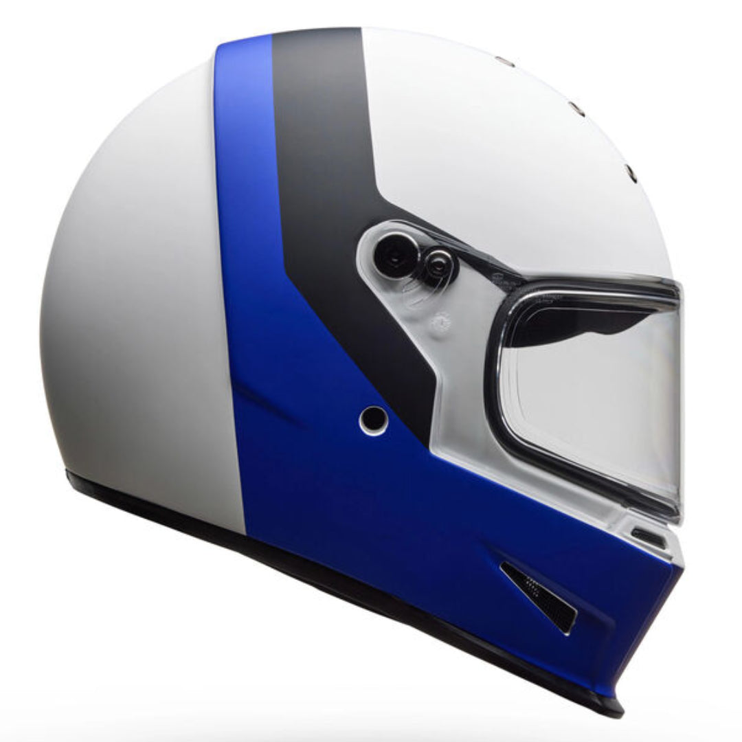 Bell Eliminator Menace Matte ECE Helmet Blue/White