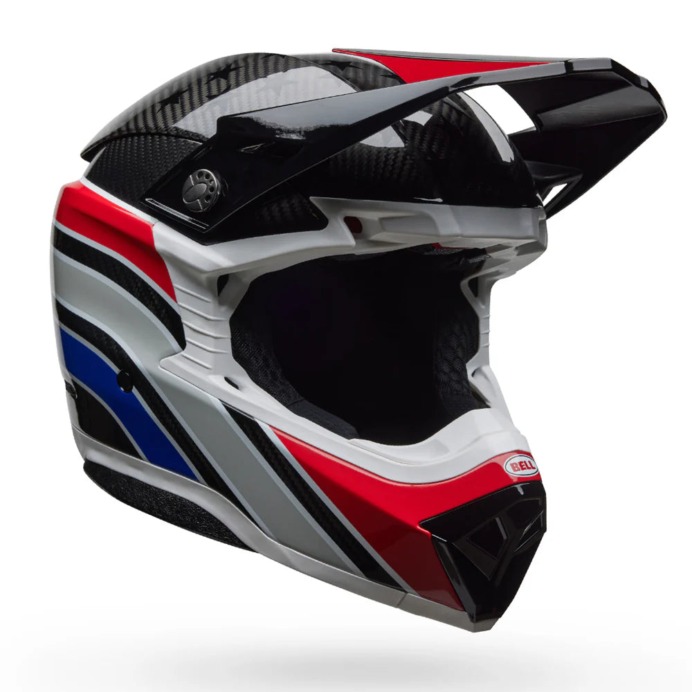 Bell Moto-10 Spherical RSD Old Glory ECE 22.06 MX Helmet Primrose