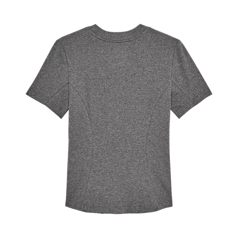 Fox Womens Moto-X Fitted Tee Heather Graphite