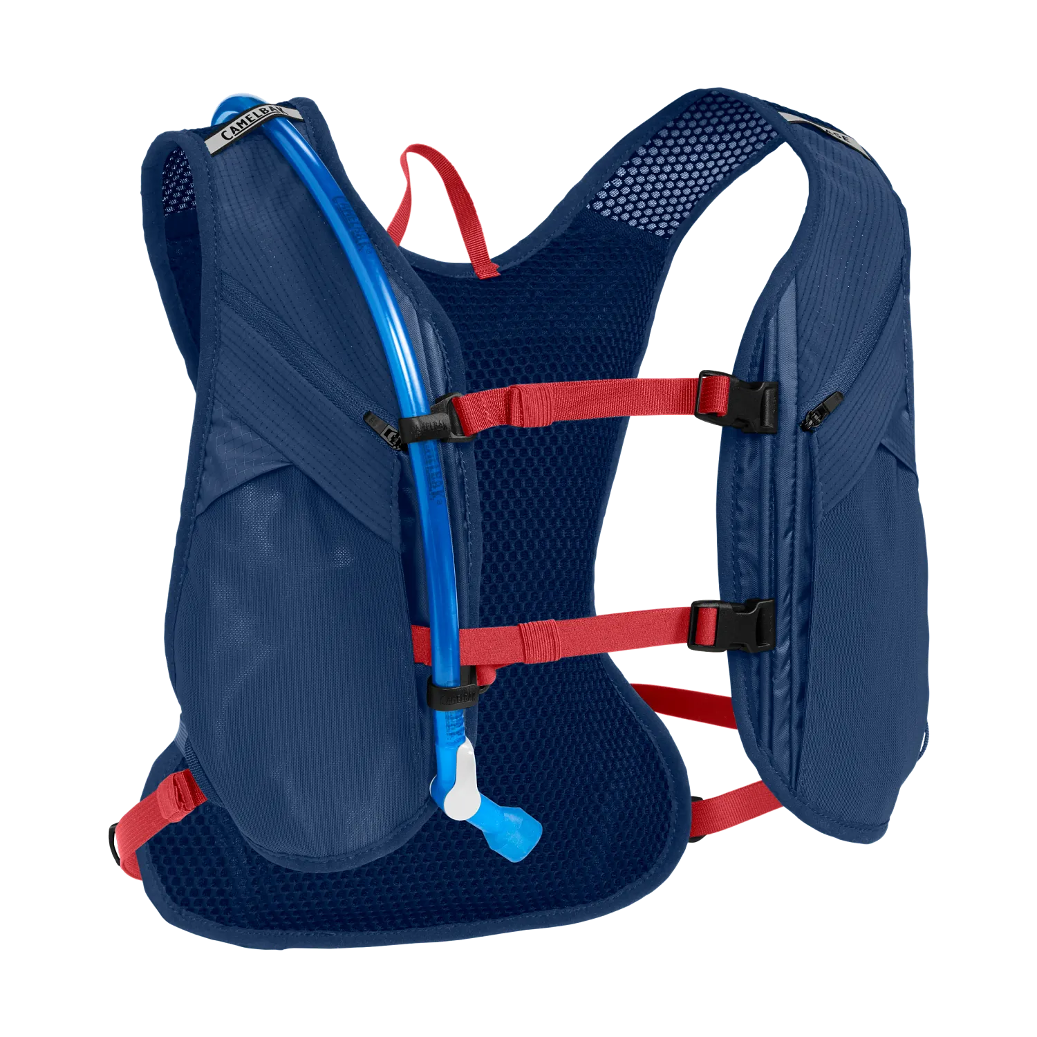 CamelBak Chase™ Race 4 Hydration Vest with Crux® 1.5L Reservoir Deep Sea Blue