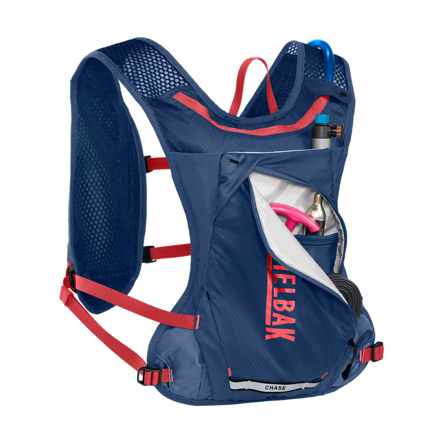 CamelBak Chase™ Race 4 Hydration Vest with Crux® 1.5L Reservoir Deep Sea Blue