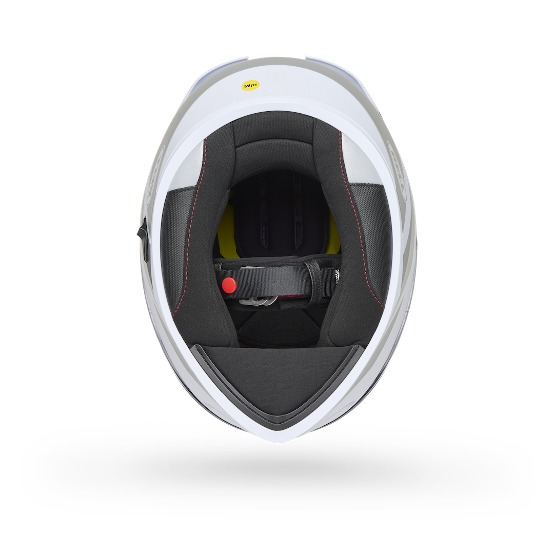 Bell Lithium MIPS Tech ECE 22.06 Helmet Matte Pearl  White/Grey