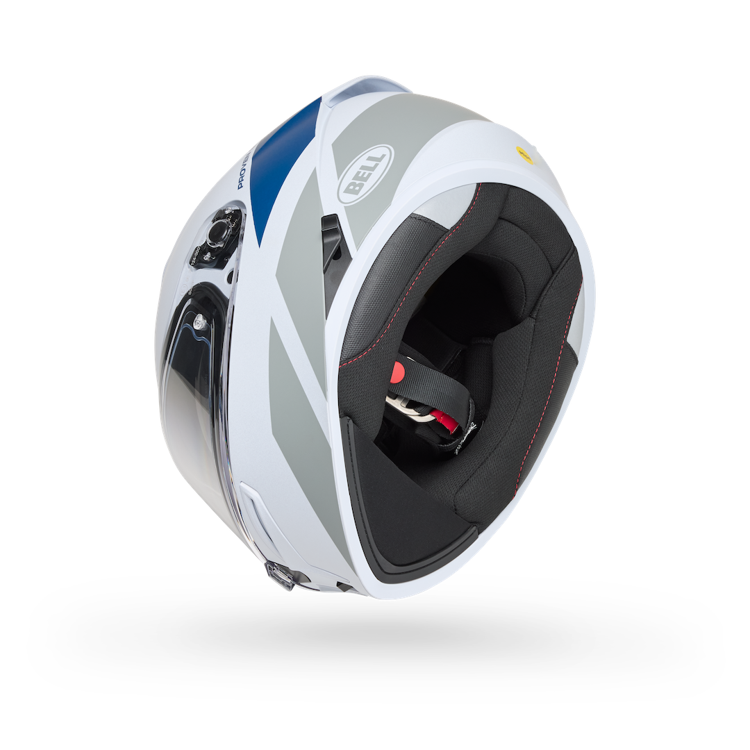 Bell Lithium MIPS Tech ECE 22.06 Helmet Matte Pearl  White/Grey