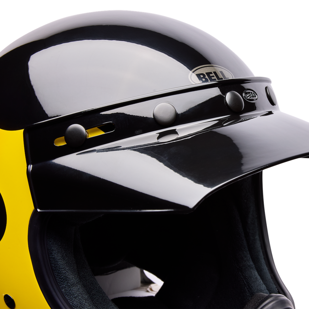 Bell Moto-3 Flint ECE 22.06 Helmet Yellow/Black