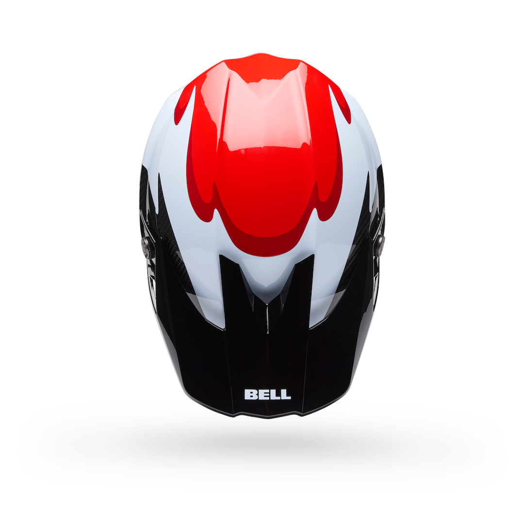 Bell Moto-10 Spherical Fluid ECE 22.06 MX Helmet Black/Red