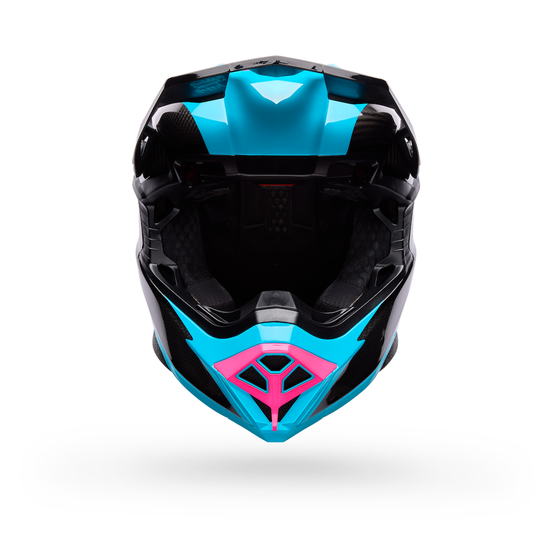 Bell Moto-10 Spherical Fluid ECE 22.06 MX Helmet Green/Pink