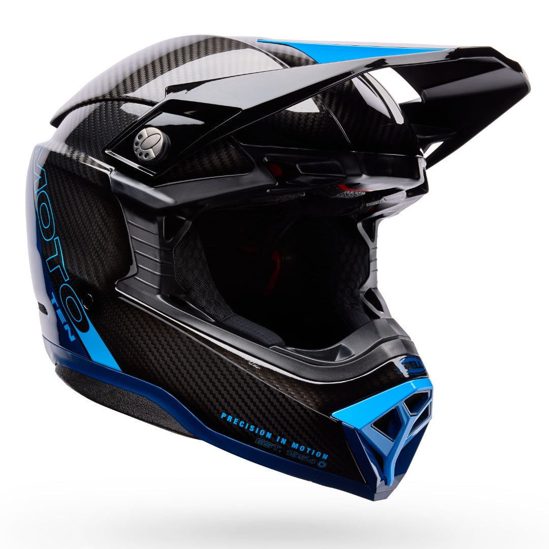 Bell Moto-10 Spherical Strike ECE 22.06 MX Helmet Blue