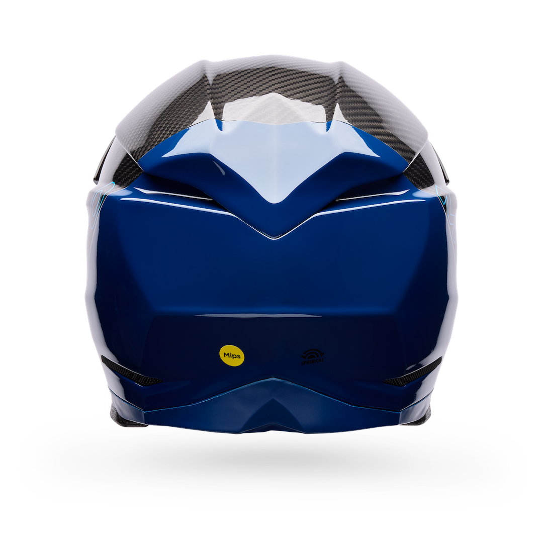 Bell Moto-10 Spherical Strike ECE 22.06 MX Helmet Blue