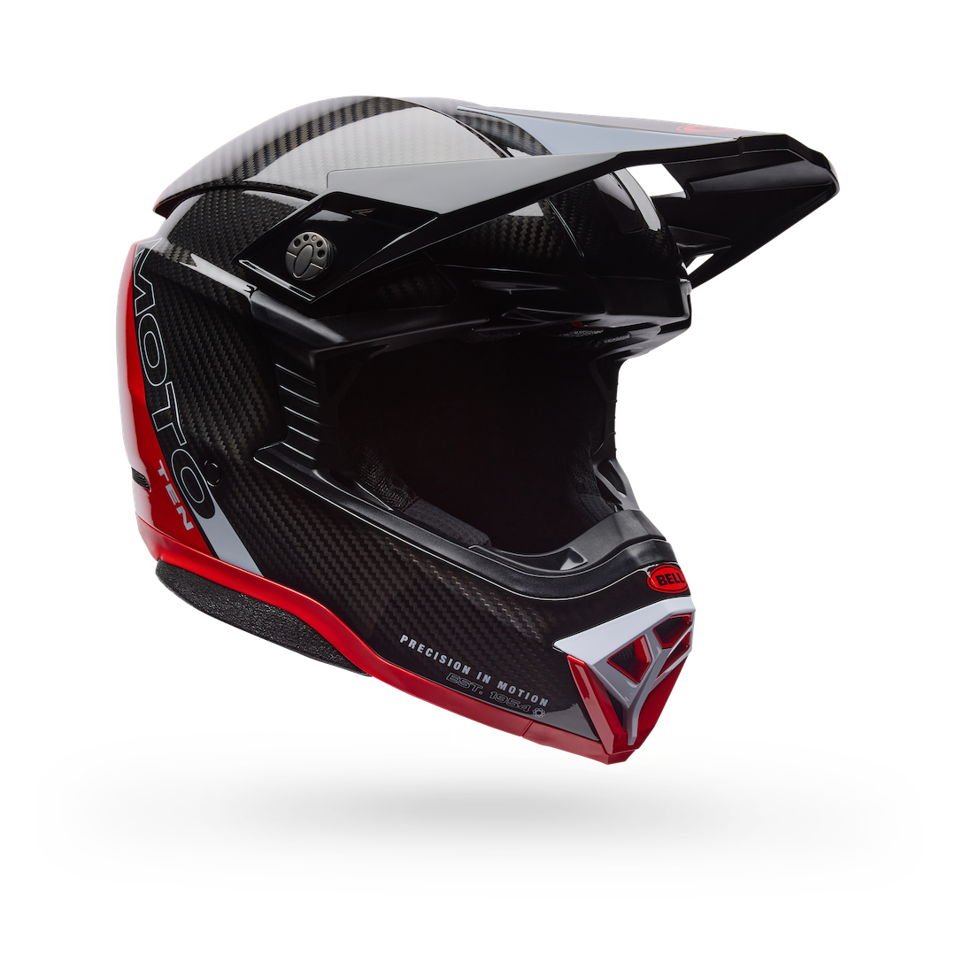 Bell Moto-10 Spherical Strike ECE 22.06 MX Helmet Red