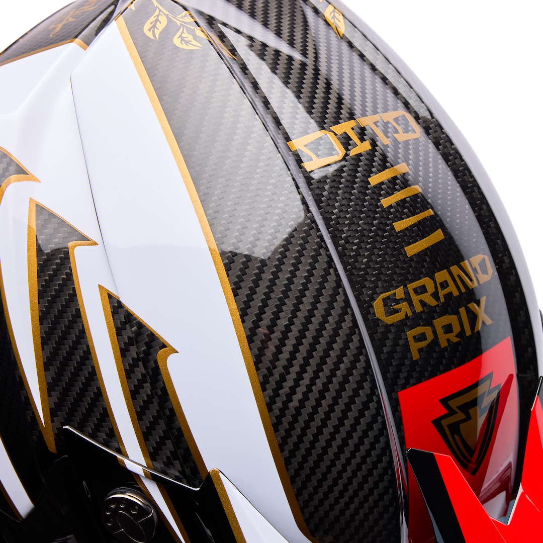 Bell Moto-10 Spherical FH DITD 25 LE ECE 22.06 MX Helmet Black/Gold