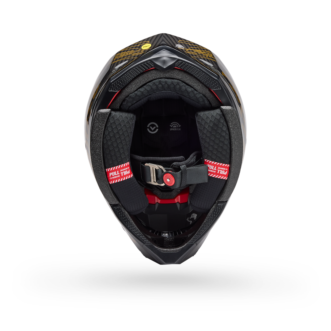 Bell Moto-10 Spherical FH DITD 25 LE ECE 22.06 MX Helmet Black/Gold