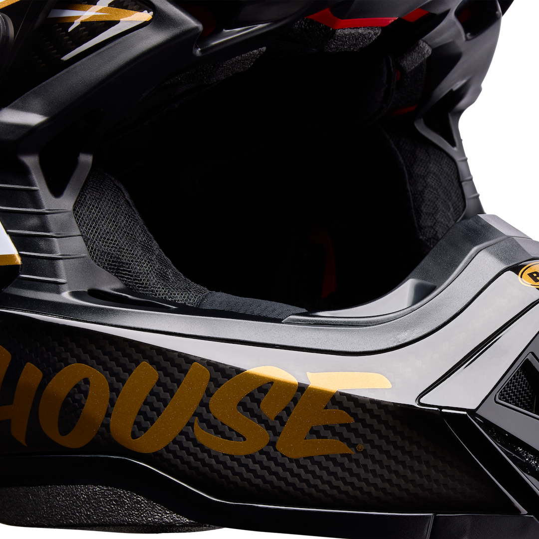 Bell Moto-10 Spherical FH DITD 25 LE ECE 22.06 MX Helmet Black/Gold