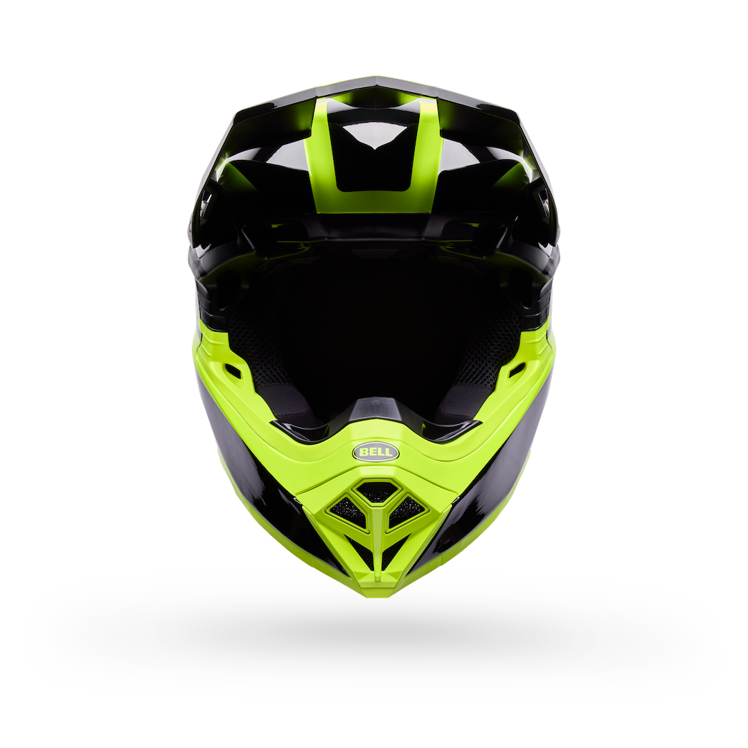 Bell Moto-10 MIPS Fade ECE 22.06 MX Helmet Black/Yellow