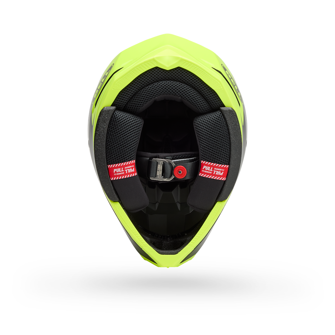 Bell Moto-10 MIPS Fade ECE 22.06 MX Helmet Black/Yellow