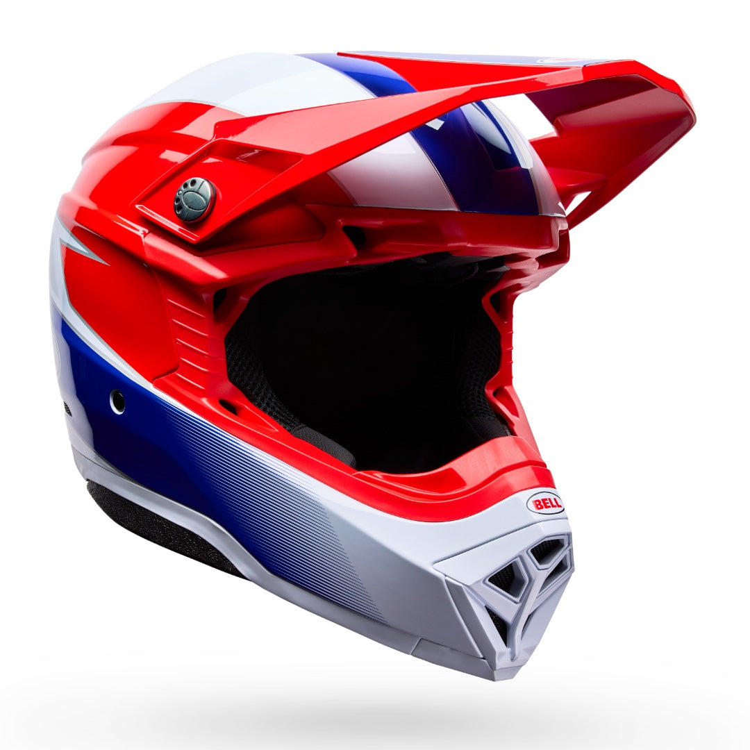 Bell Moto-10 MIPS Falcon ECE 22.06 MX Helmet Red/White