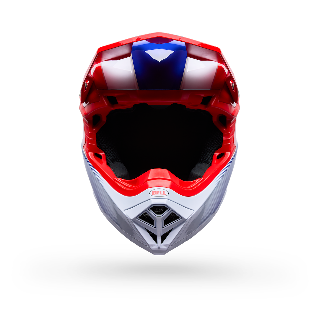 Bell Moto-10 MIPS Falcon ECE 22.06 MX Helmet Red/White