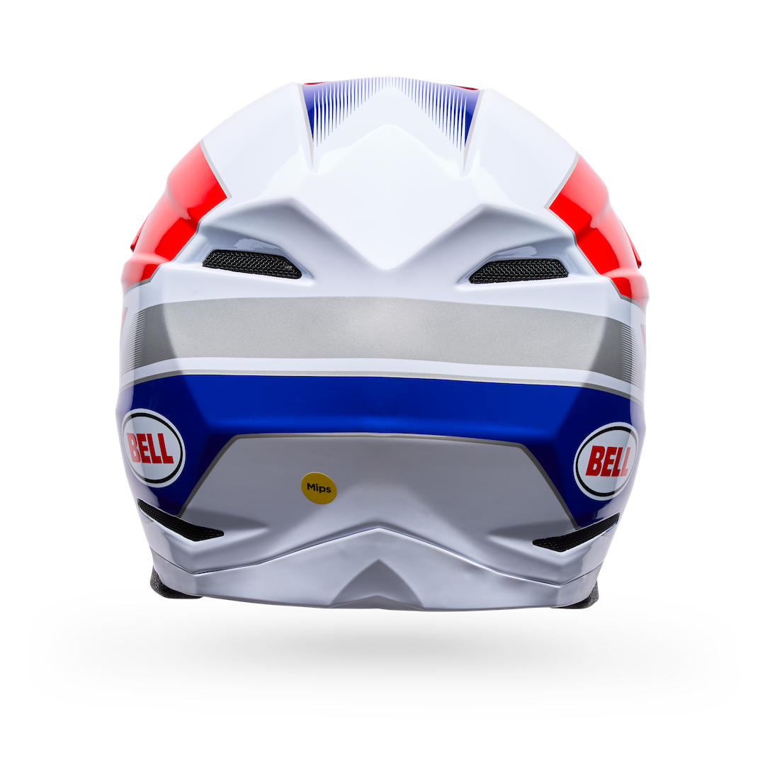 Bell Moto-10 MIPS Falcon ECE 22.06 MX Helmet Red/White