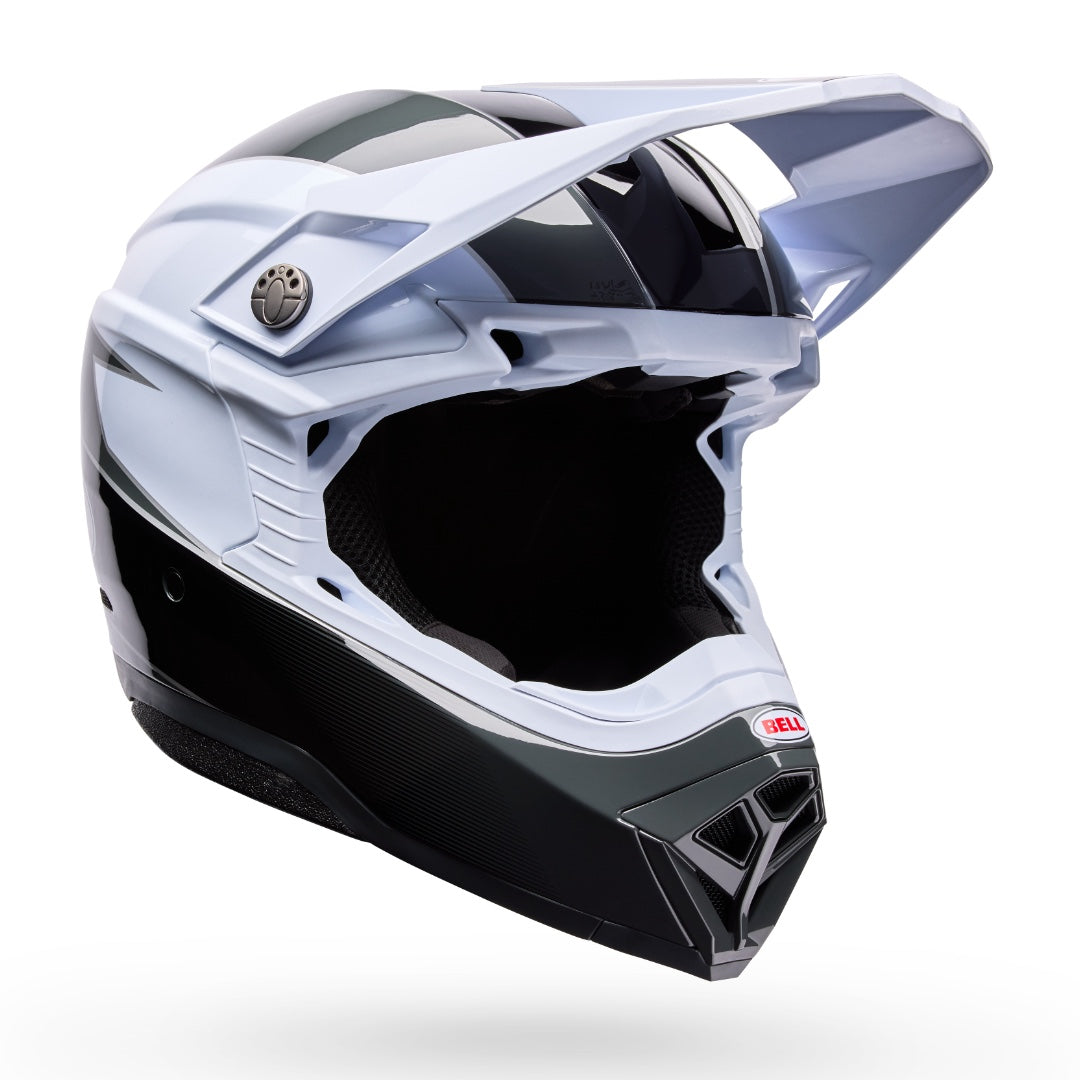 Bell Moto-10 MIPS Falcon ECE 22.06 MX Helmet White/Black