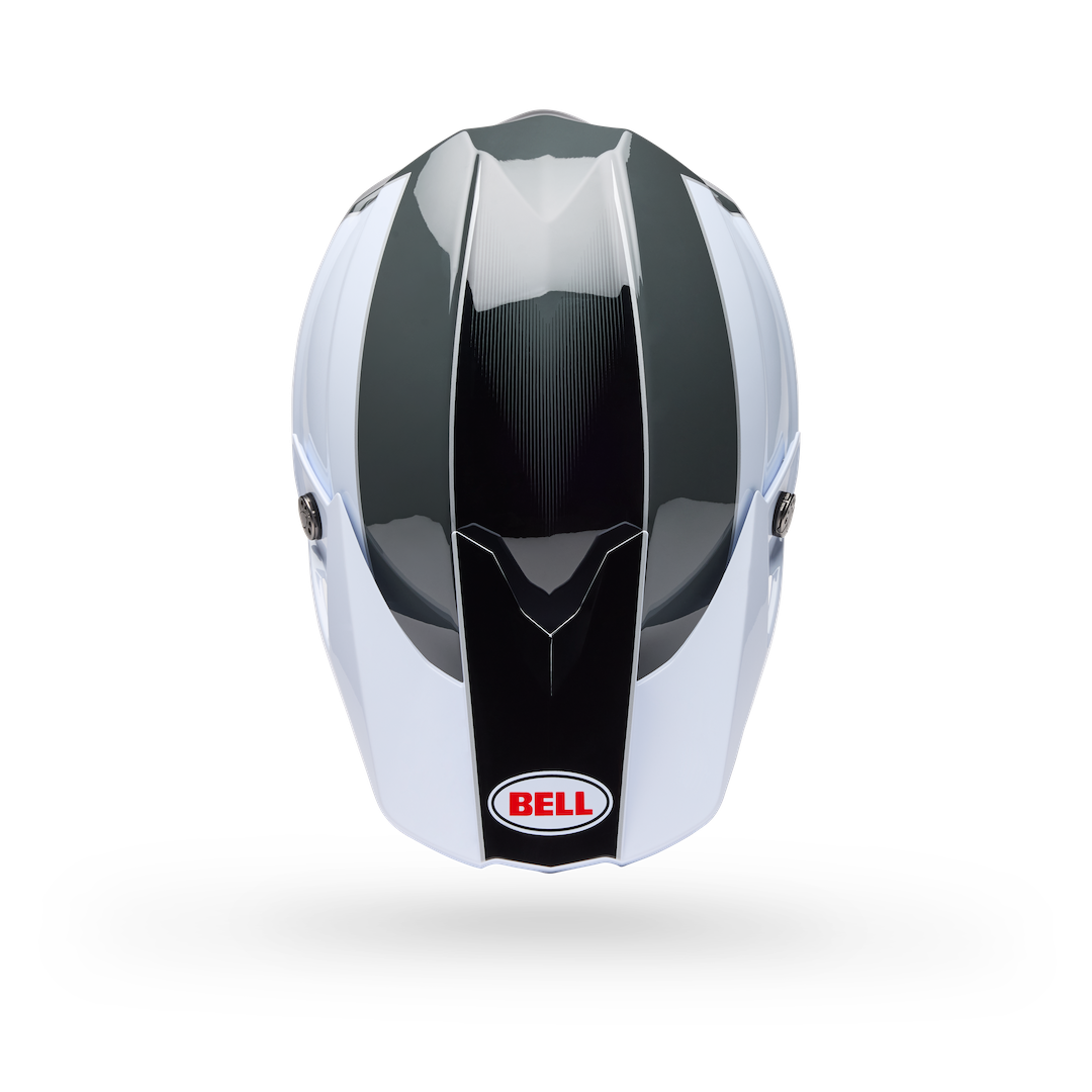 Bell Moto-10 MIPS Falcon ECE 22.06 MX Helmet White/Black