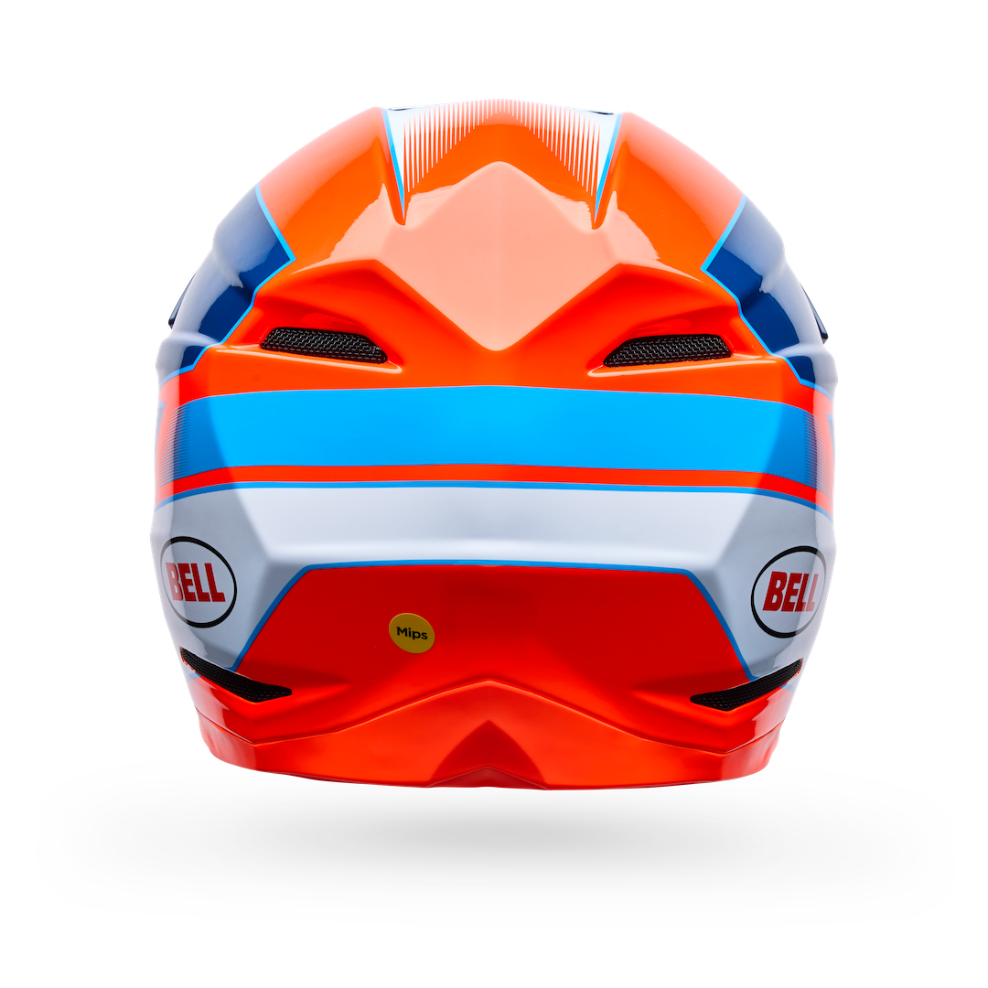 Bell Moto-10 MIPS Falcon ECE 22.06 MX Helmet Orange/Blue