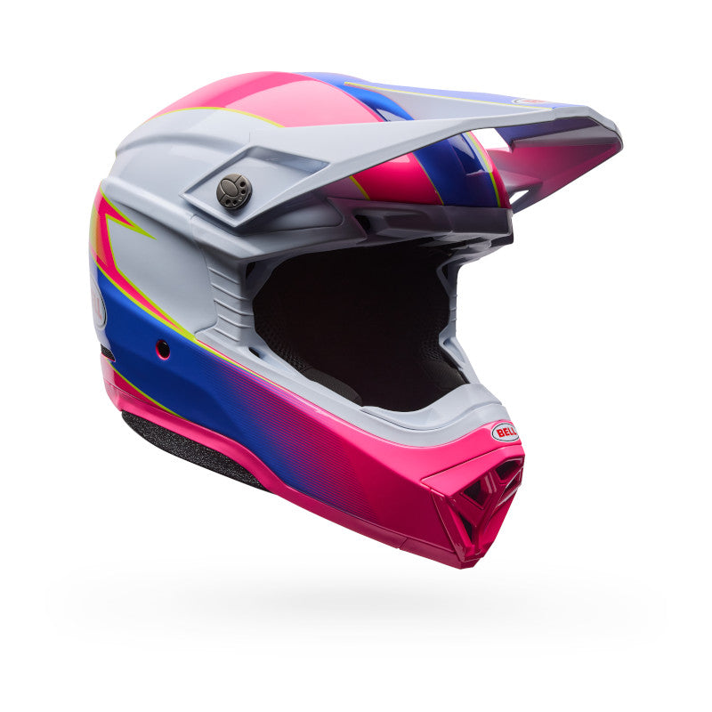 Bell Moto-10 MIPS Falcon ECE 22.06 MX Helmet White/Pink