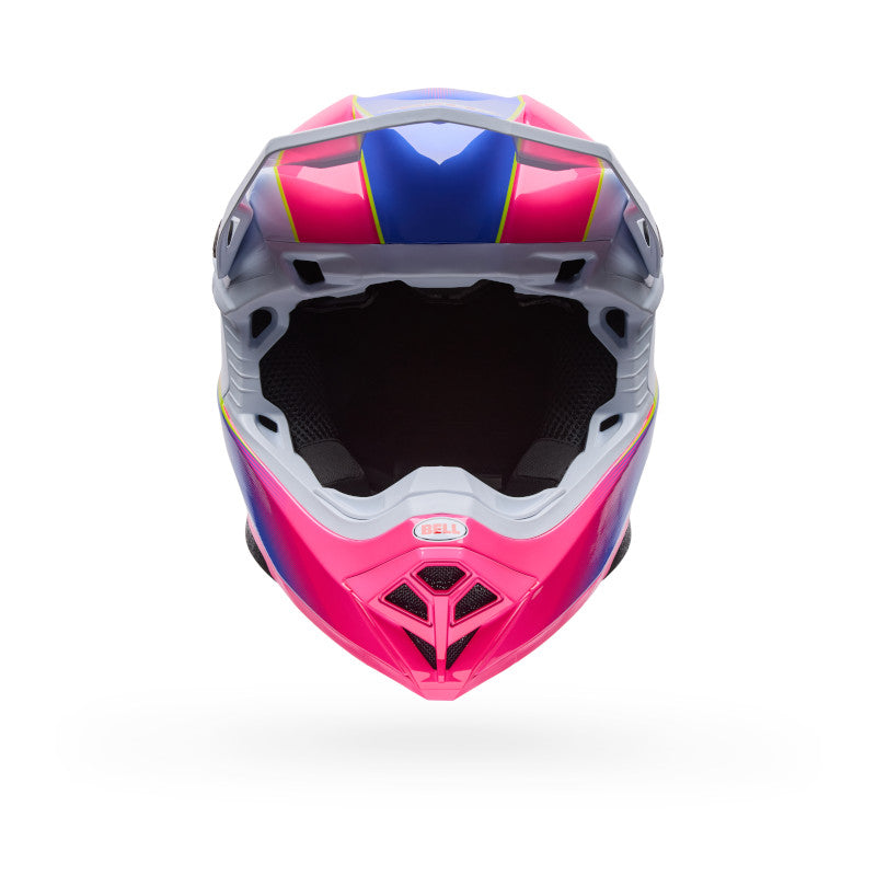 Bell Moto-10 MIPS Falcon ECE 22.06 MX Helmet White/Pink