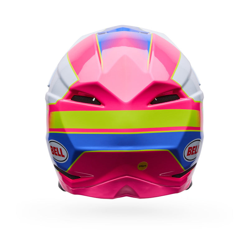 Bell Moto-10 MIPS Falcon ECE 22.06 MX Helmet White/Pink
