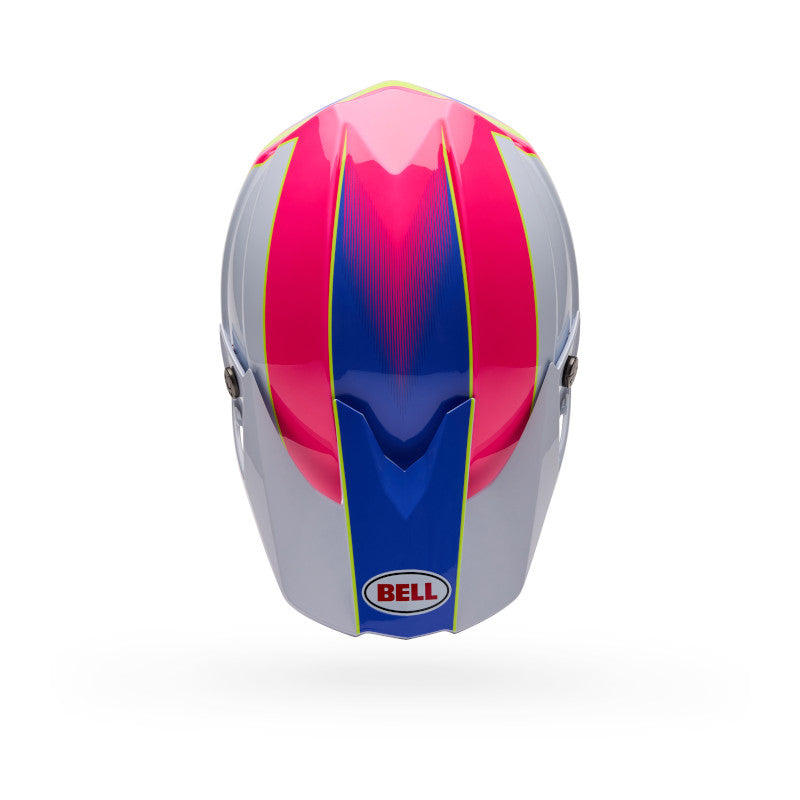 Bell Moto-10 MIPS Falcon ECE 22.06 MX Helmet White/Pink