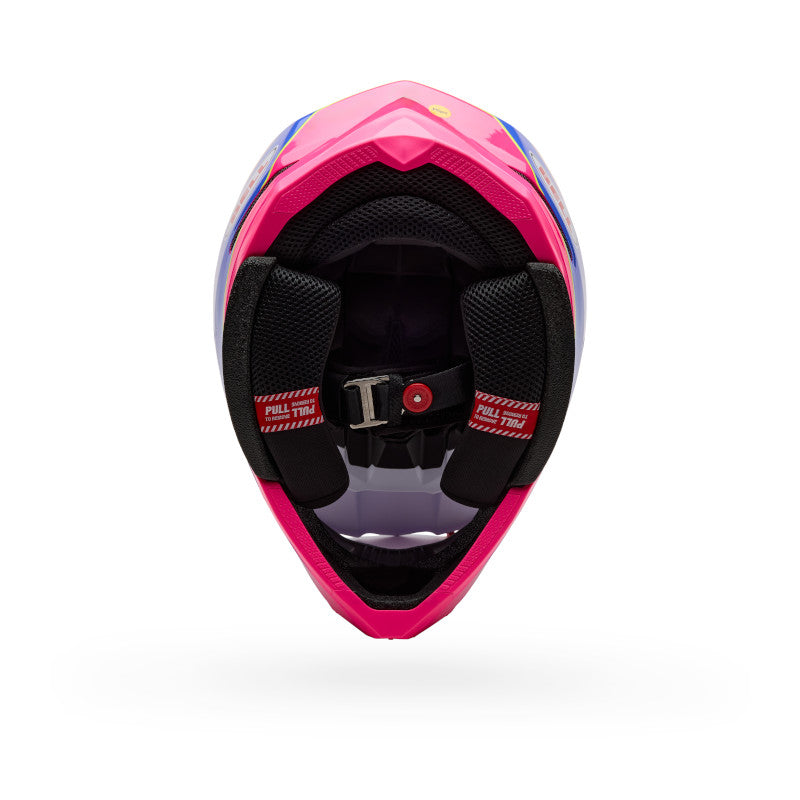 Bell Moto-10 MIPS Falcon ECE 22.06 MX Helmet White/Pink