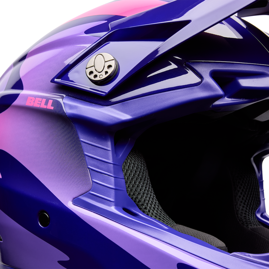Bell Moto-10 MIPS Fluid ECE 22.06 MX Helmet Purple