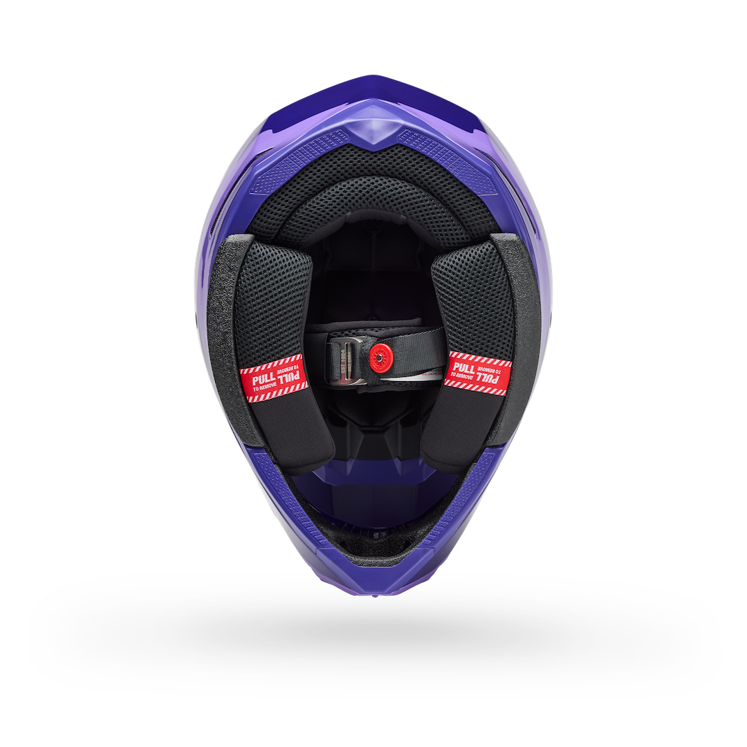 Bell Moto-10 MIPS Fluid ECE 22.06 MX Helmet Purple