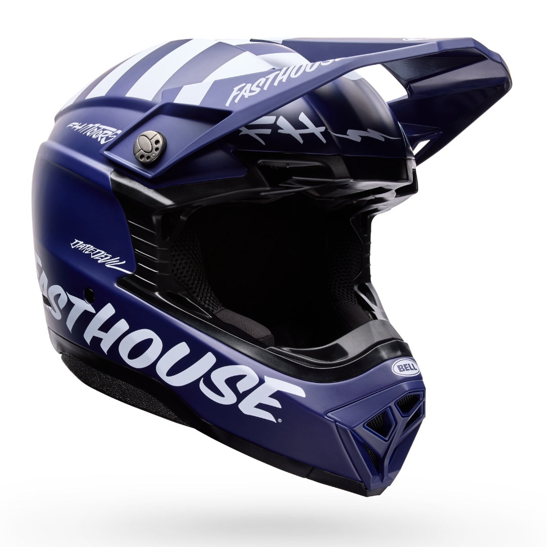 Bell Moto-10 MIPS Fasthouse ECE 22.06 MX Helmet Navy