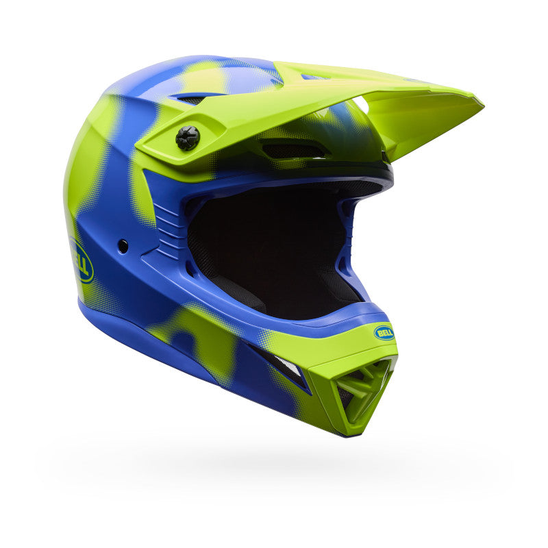 Bell Youth MX-10 MIPS Camo ECE 22.06 MX Helmet Fluorescent Yellow