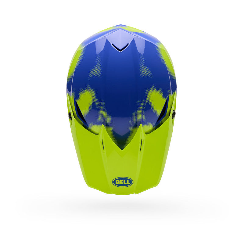 Bell MX-10 MIPS Camo ECE 22.06 MX Helmet Fluorescent Yellow