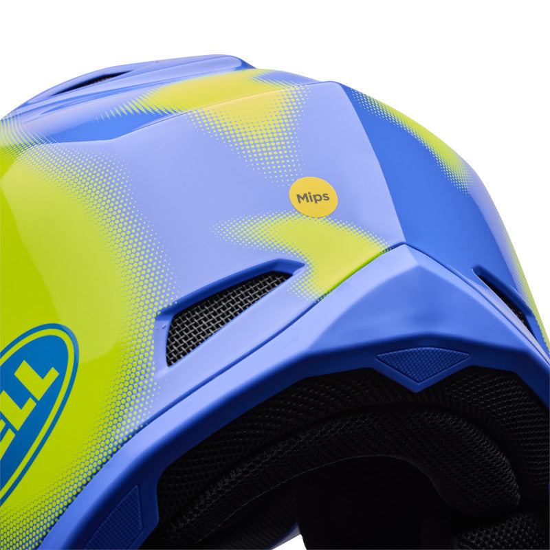 Bell Youth MX-10 MIPS Camo ECE 22.06 MX Helmet Fluorescent Yellow