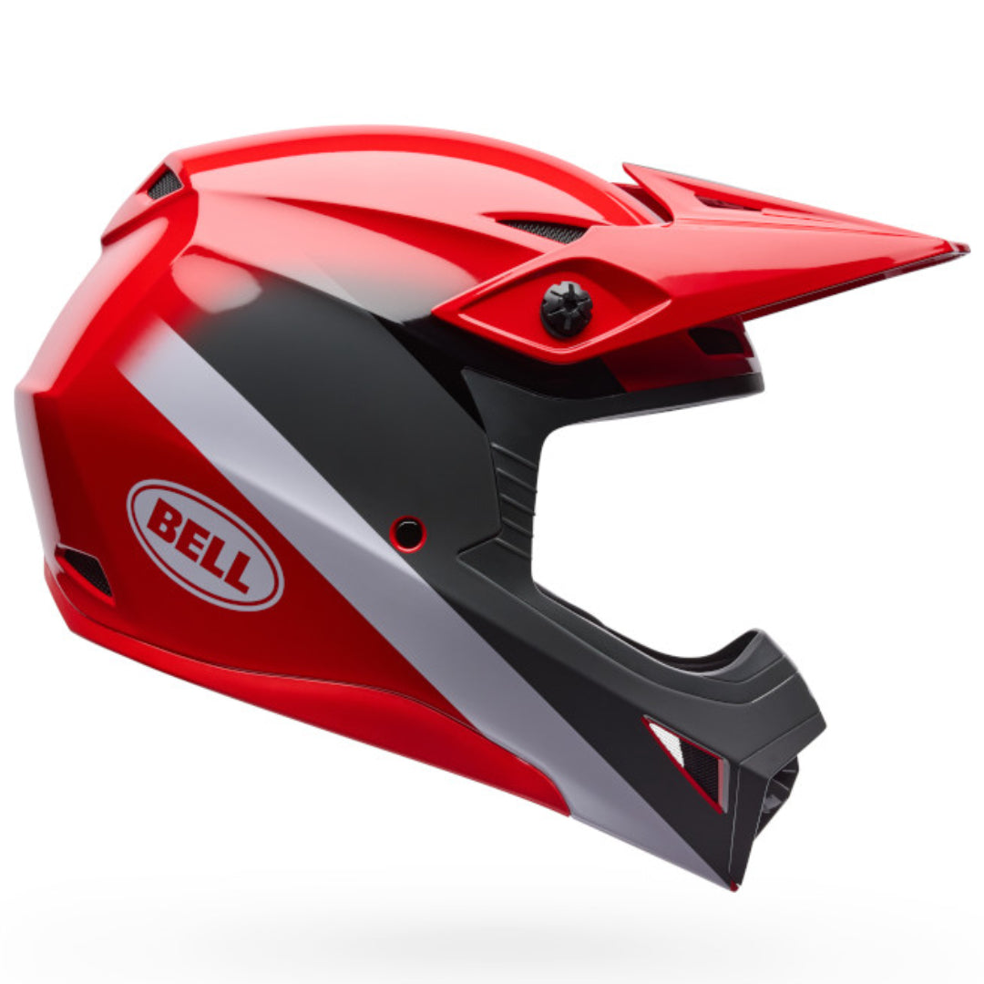 Bell MX-10 MIPS Aviator ECE 22.06 MX Helmet Red/Black