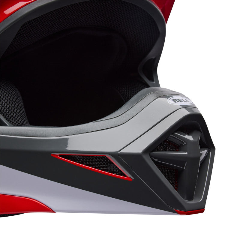Bell MX-10 MIPS Aviator ECE 22.06 MX Helmet Red/Black
