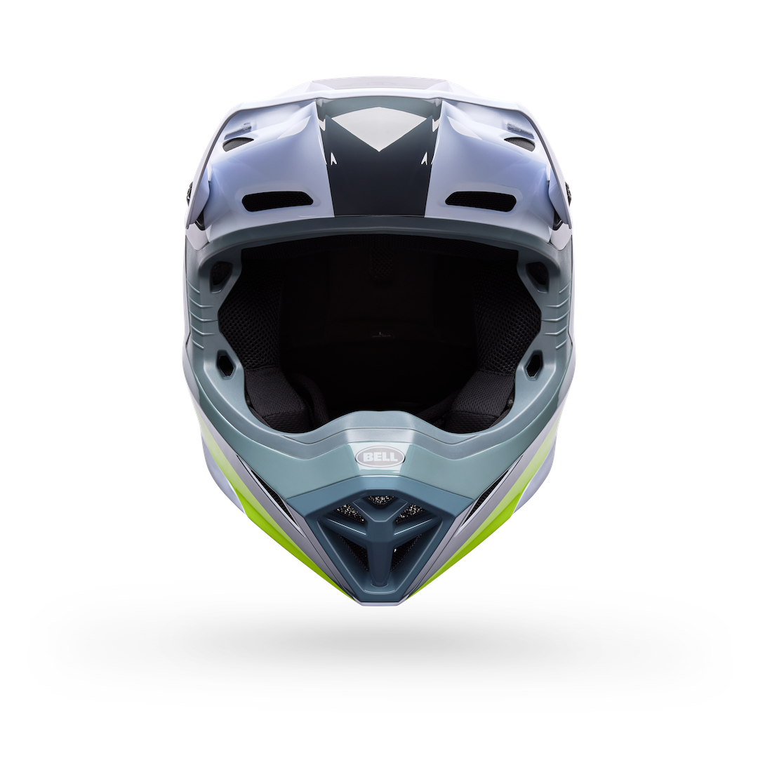 Bell MX-10 MIPS Aviator ECE 22.06 MX Helmet White/Green