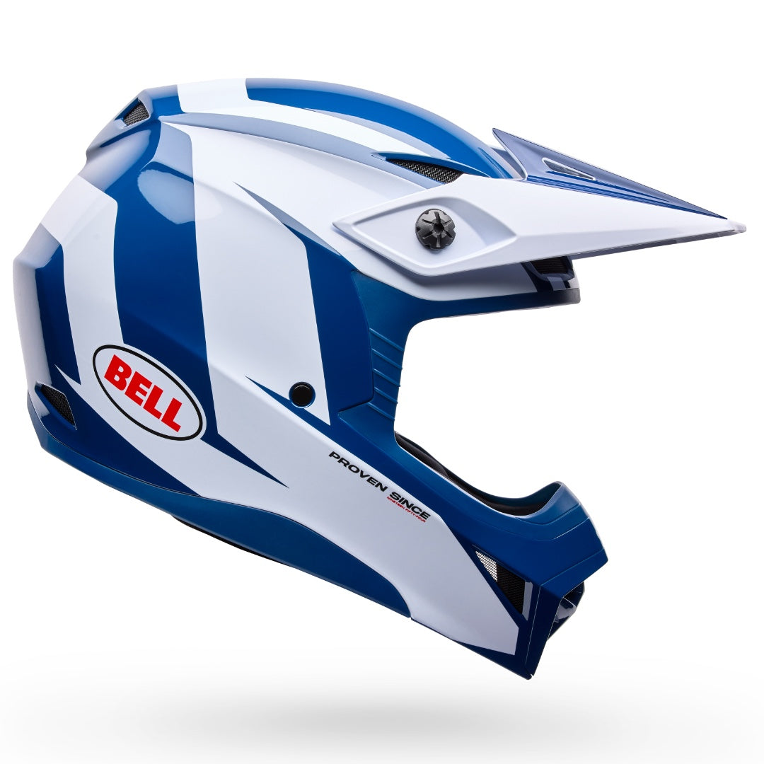 Bell Youth MX-10 MIPS Talon ECE 22.06 MX Helmet Blue/White