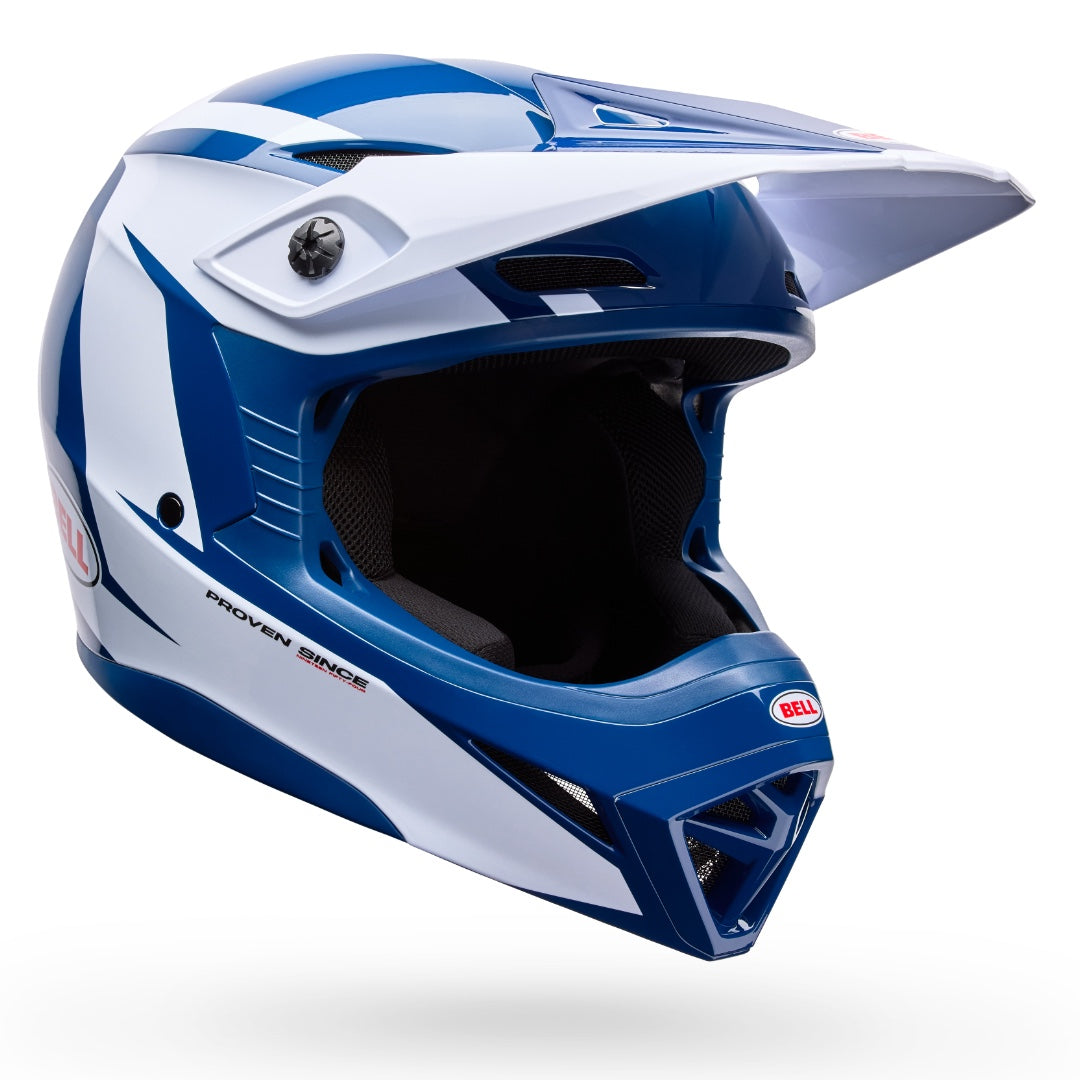 Bell Youth MX-10 MIPS Talon ECE 22.06 MX Helmet Blue/White