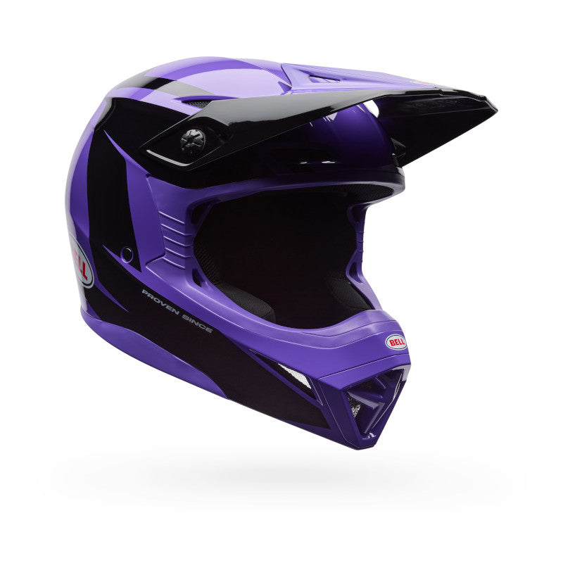 Bell MX-10 MIPS Talon ECE 22.06 MX Helmet Purple