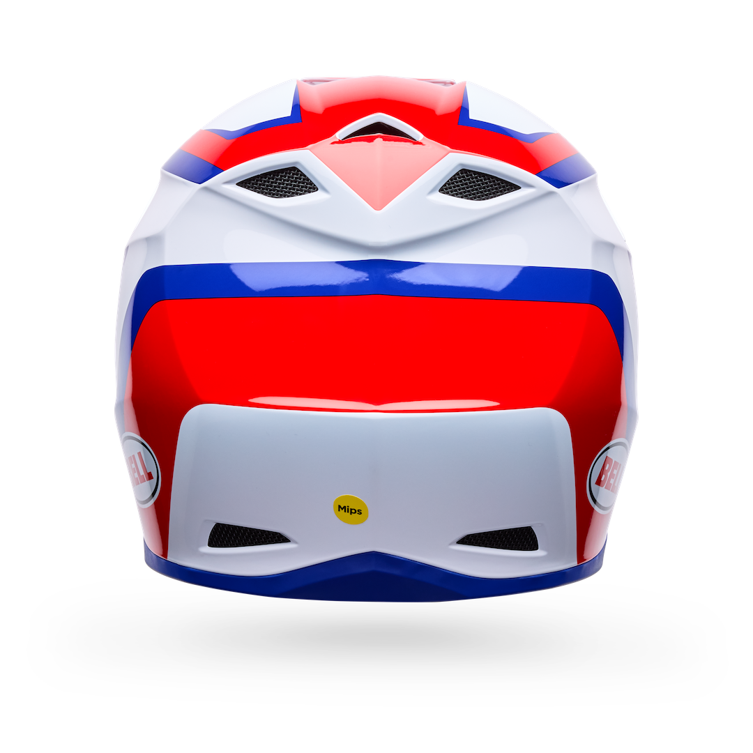 Bell MX-10 MIPS Dyno ECE 22.06 MX Helmet Red/White