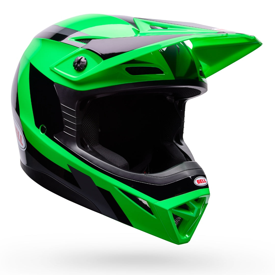 Bell Youth MX-10 MIPS Dyno ECE 22.06 MX Helmet Green/Grey