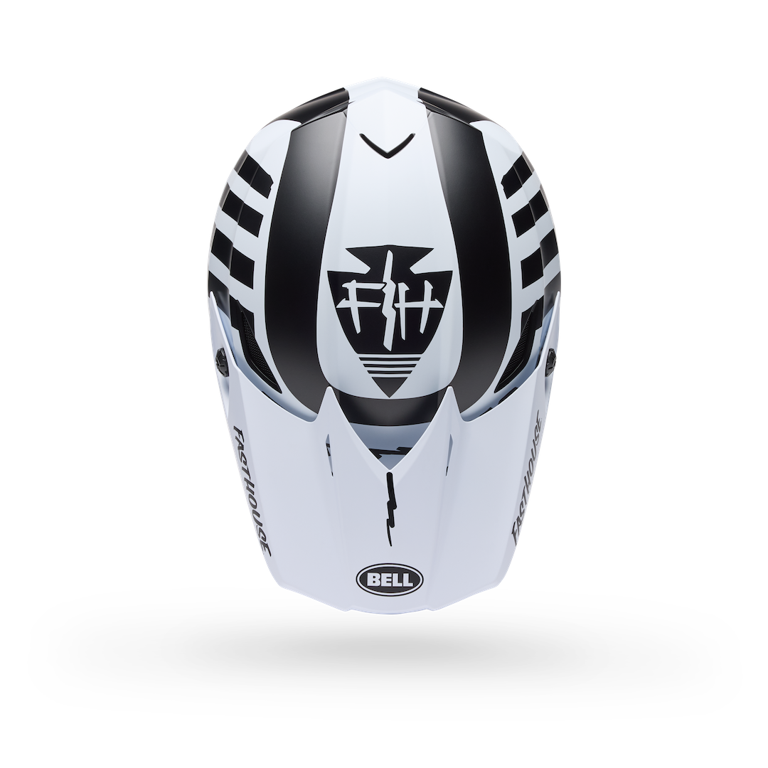 Bell MX-10 MIPS Fasthouse ECE 22.06 MX Helmet Black/White