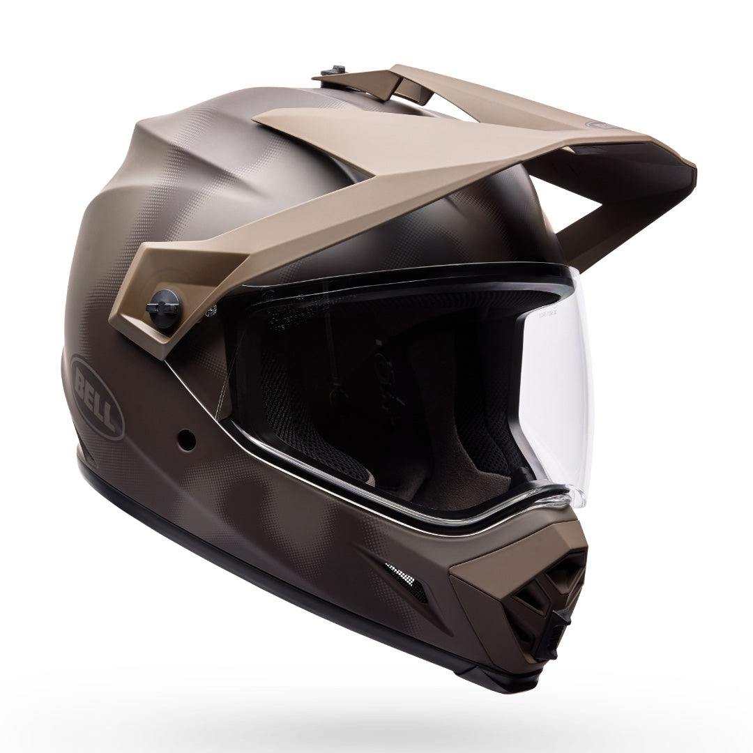 Bell MX-9 Adventure MIPS Compass ECE 22.06 Helmet Brown - Clear Visor