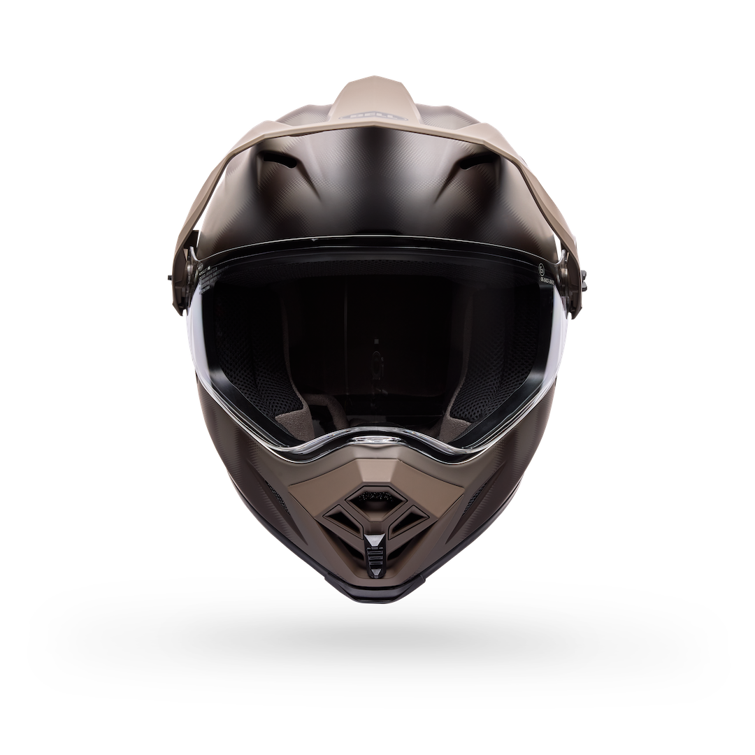 Bell MX-9 Adventure MIPS Compass ECE 22.06 Helmet Brown - Clear Visor