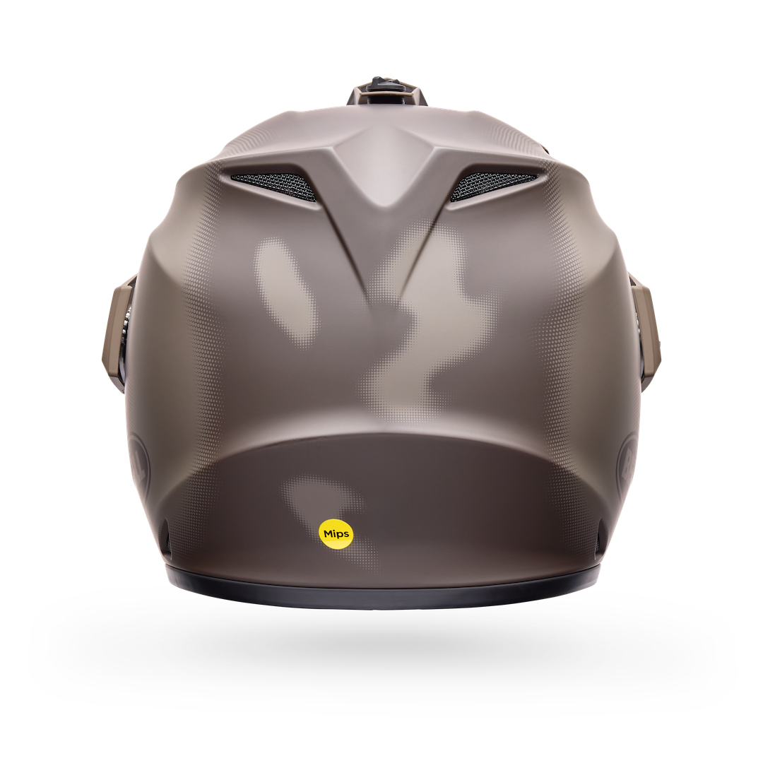 Bell MX-9 Adventure MIPS Compass ECE 22.06 Helmet Brown - Clear Visor