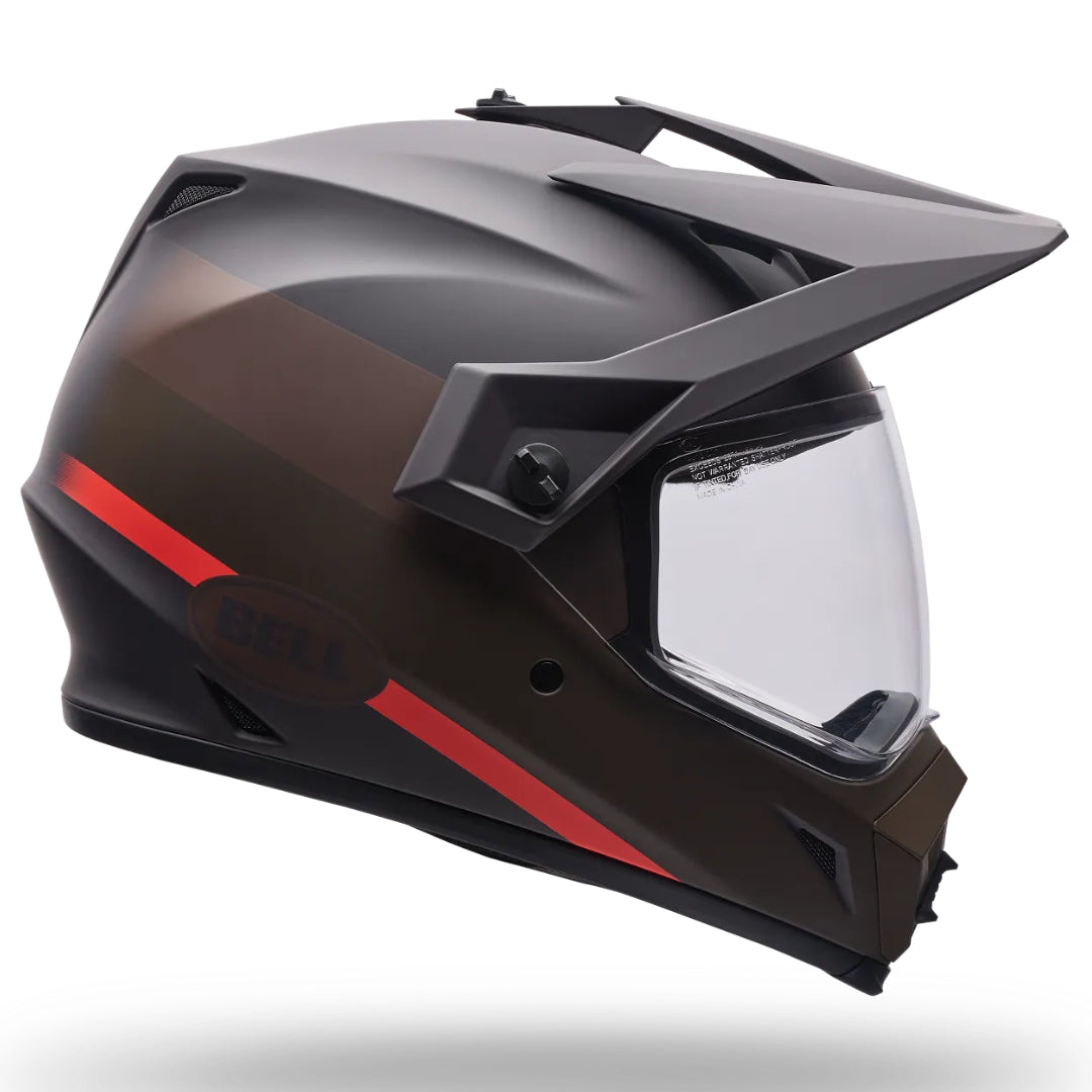 Bell MX-9 Adventure MIPS Trail ECE 22.06 Helmet Brown - Clear Visor