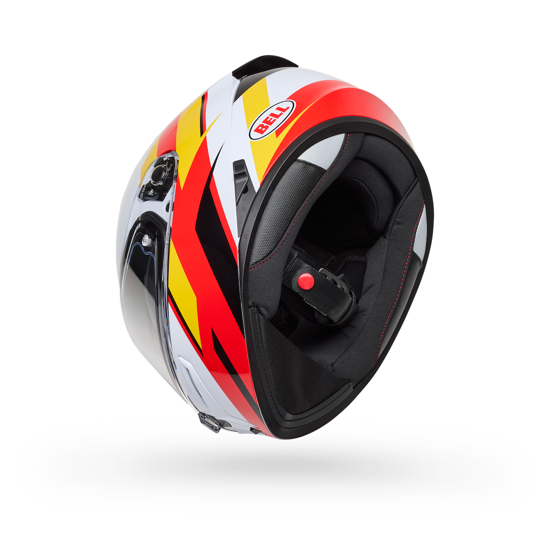 Bell Lithium Nova ECE 22.06 Helmet White/Red/Yellow