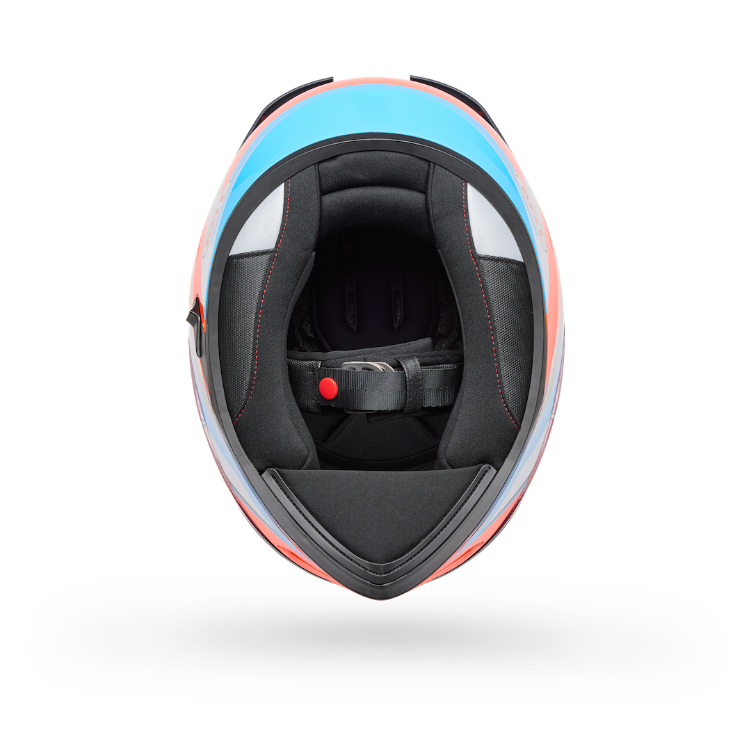 Bell Lithium Nova ECE 22.06 Helmet Orange/Blue